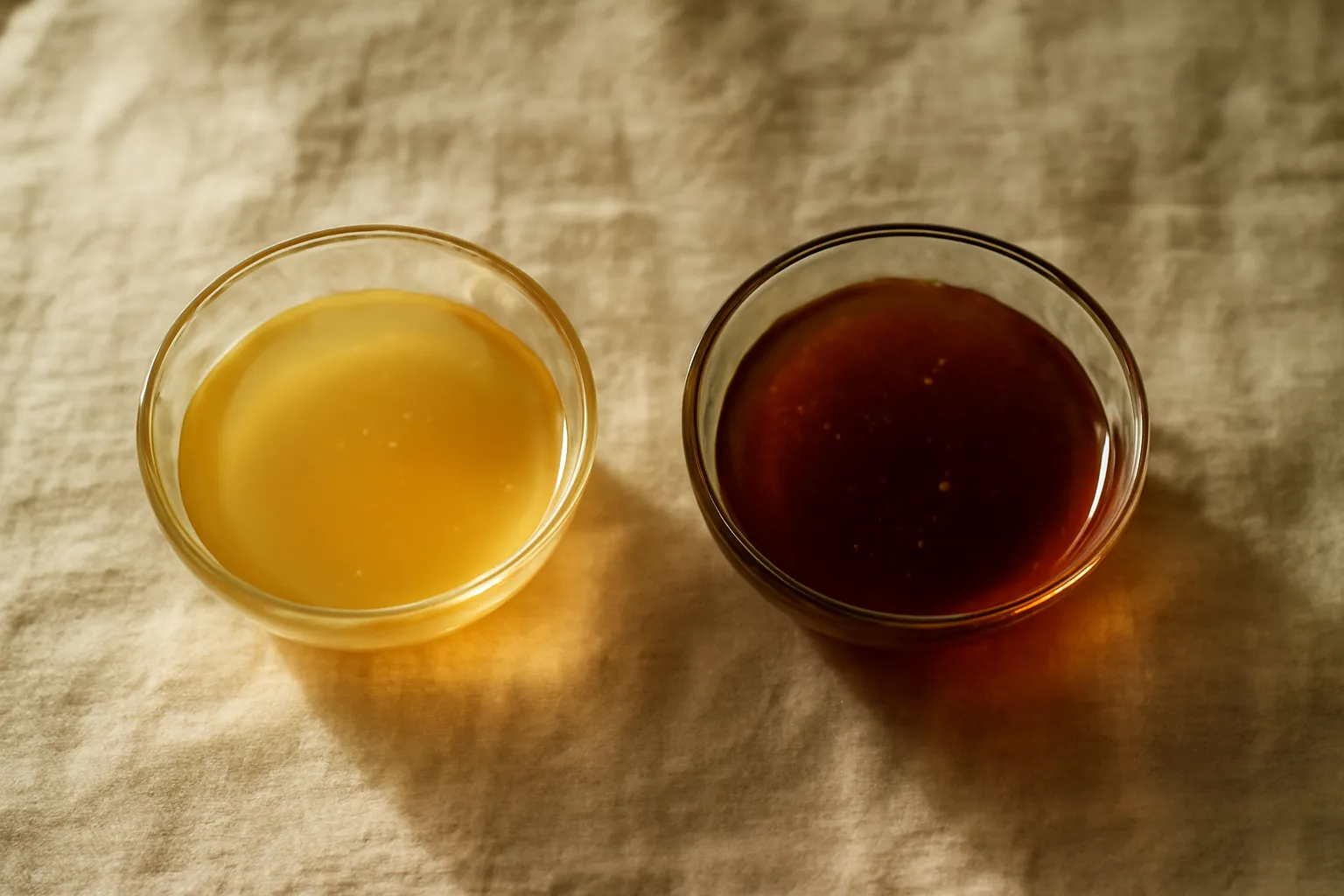 Real vs fake honey