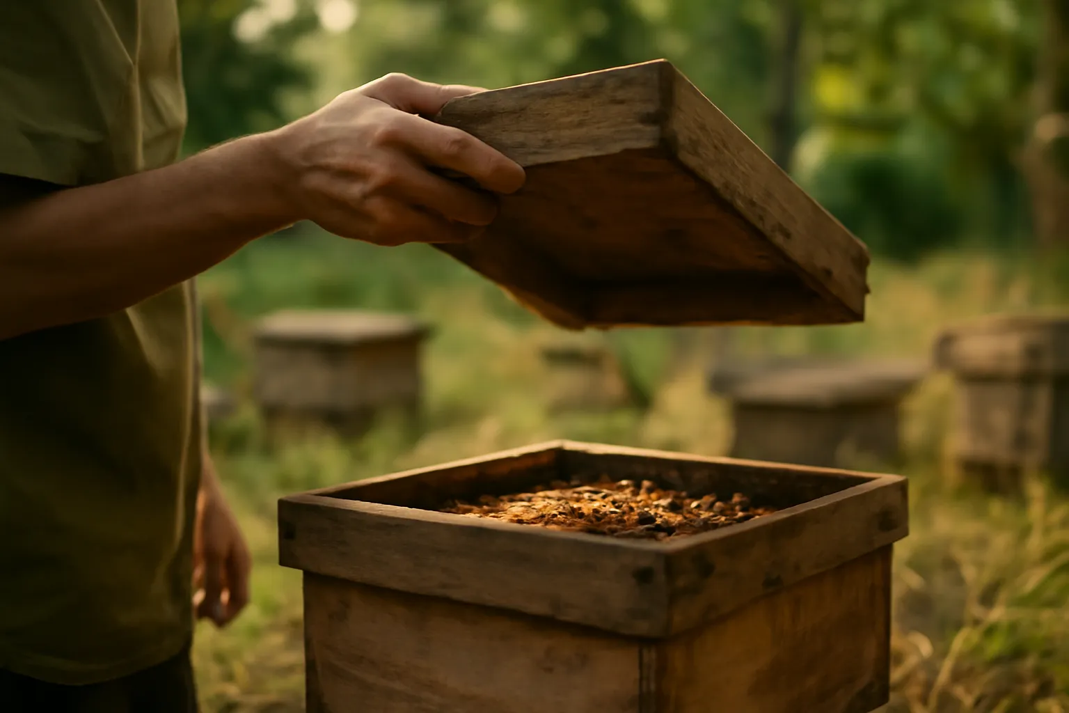 When a colony is ready to be harvested