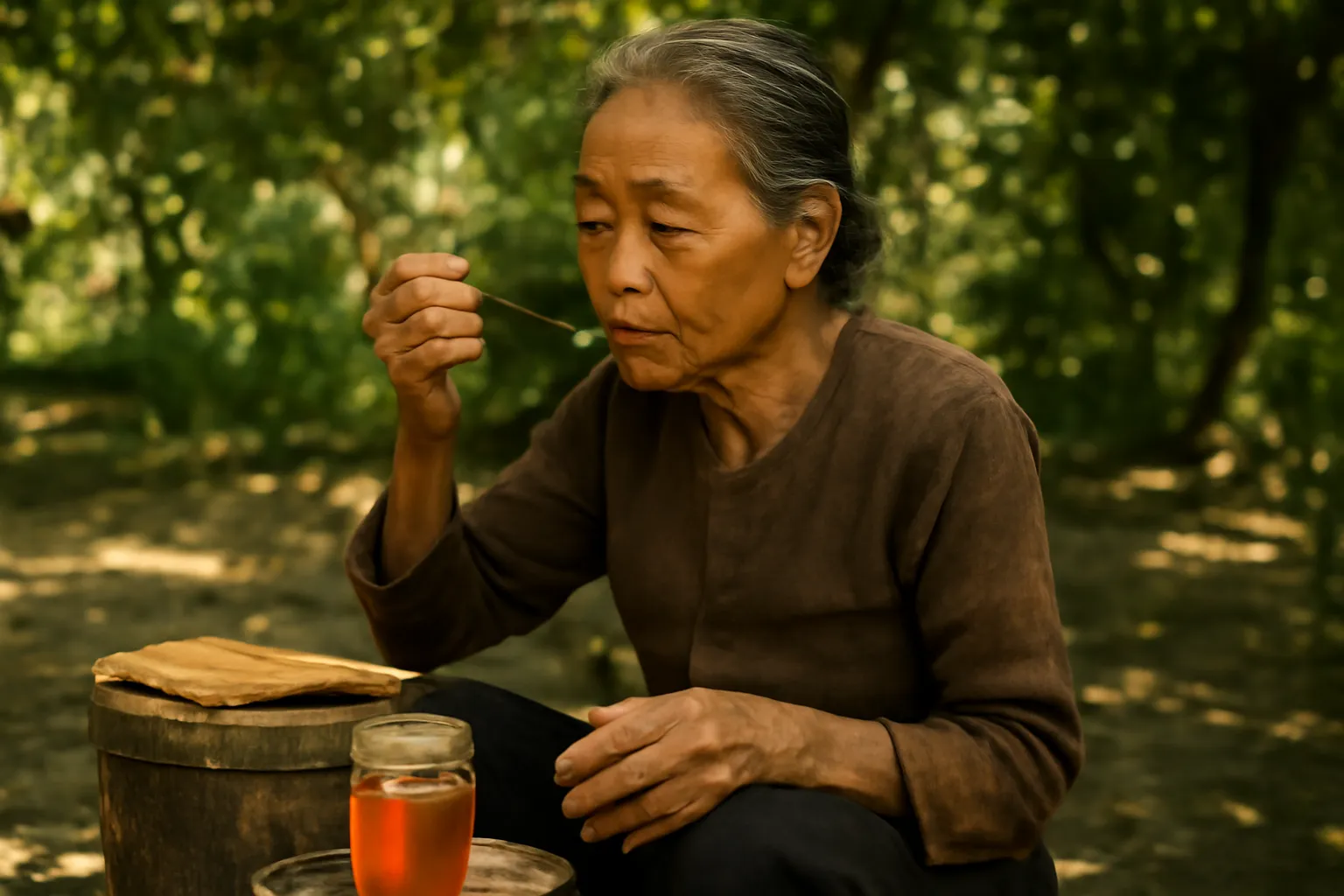 Where the tartness comes from, and why it cannot be faked